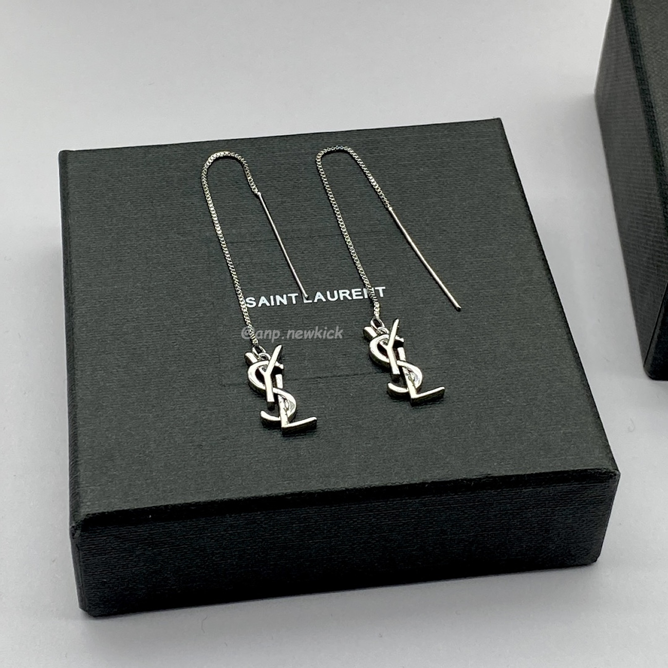 Saint Laurent Opyum Ysl Hanging Earrings (5) - www.newkick.vip